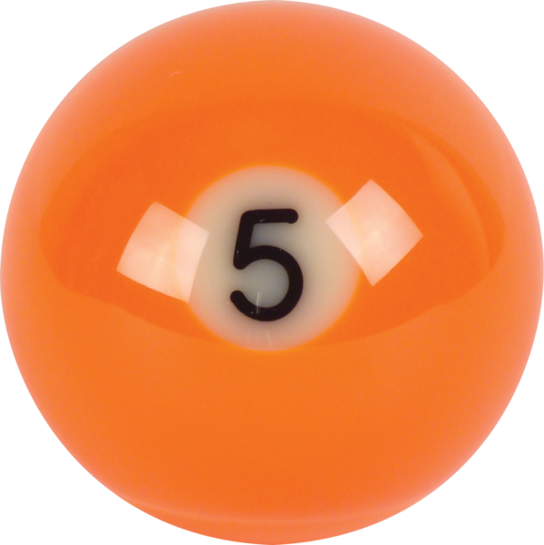 Aramith Premium Replacement Ball – #5 | Golden Break Billiards